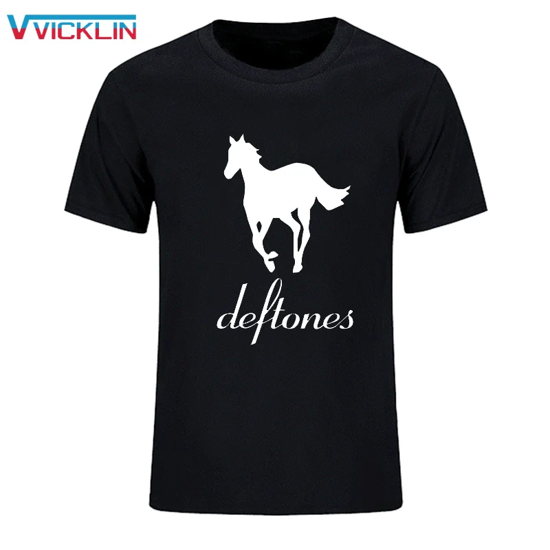 Летняя Модная стильная мужская футболка Dexter Deftones Хлопковая с круглым вырезом и