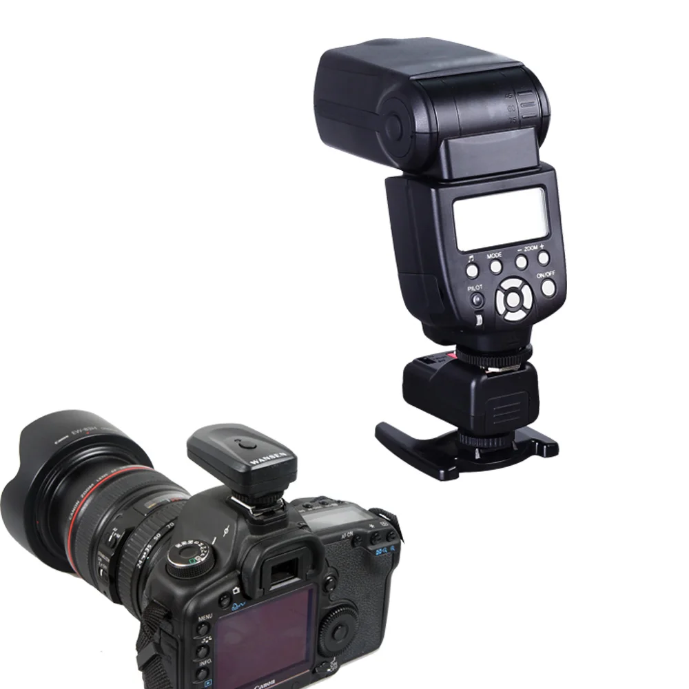Wansen PT 04GY 4 канала беспроводной пульт дистанционного вспышки Speedlite триггер