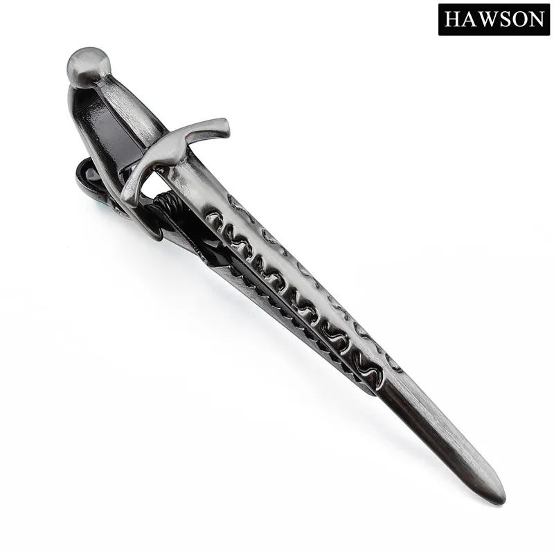 

Free Shipping Sword Tie Clips for Men Simple Necktie Pin 2021 Gift For Boys