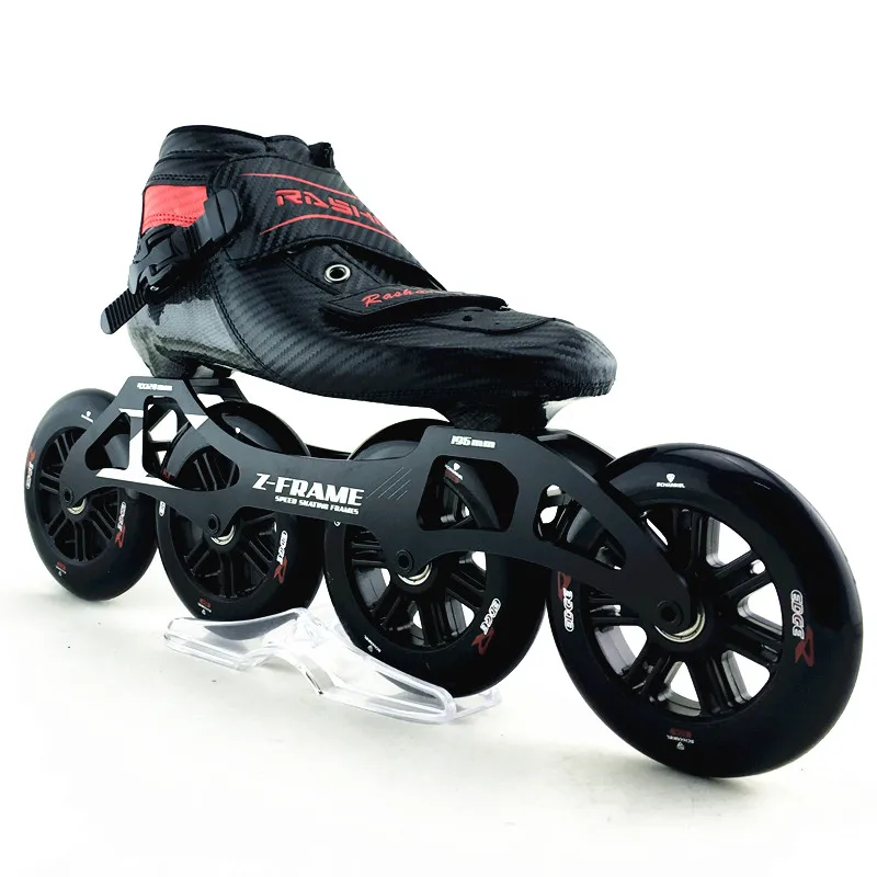 Роликовые коньки RASHA 4*120 мм черного цвета|skates inline skates|inline speed skatesspeed skates |
