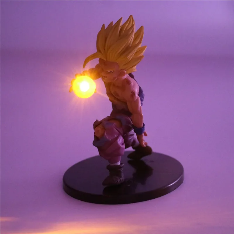 Dragon Ball Z Son Gohan аниме светодиодный светильник Супер Saiyan Son Gohan ПВХ фигурка игрушка ночные светильники Драконий шар Z игрушки figuas DBZ