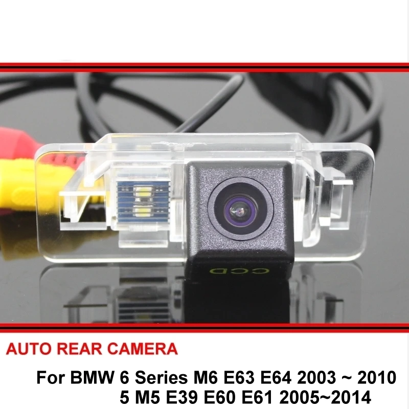 Для BMW 6 M6 E63 E64/5 M5 E39 E60 E61 Водонепроницаемая HD CCD автомобильная парковочная камера