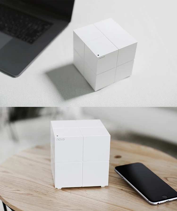 Tenda Nova MW6 беспроводной Wifi сетчатый роутер 11AC двухдиапазонный 2,4 ГГц/5,0 ггц Wifi ретранслятор сеточная WiFi система приложение Дистанционное управление на английском языке