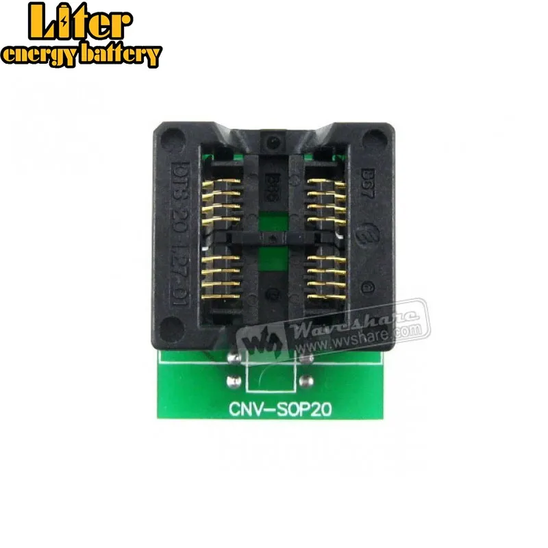 SOP8 для DIP8 2-единиц SO8 SOIC8 Enplas IC программирования адаптер Тесты burn-в гнездо 5,4 мм Ширина 1,27 мм шаг