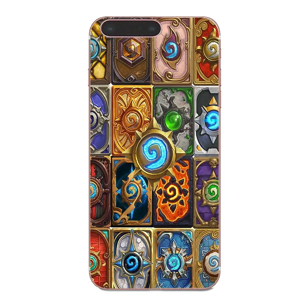 В продаже чехол для телефона игровой Hearthstone карта Galaxy A3 A5 A7 On5 On7 2015 2016 2017 Grand Alpha G850