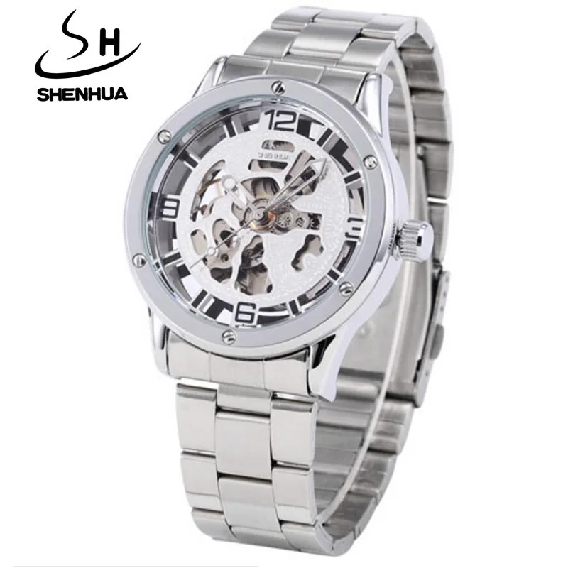 Часы скелетоны Мужские механические модные роскошные брендовые