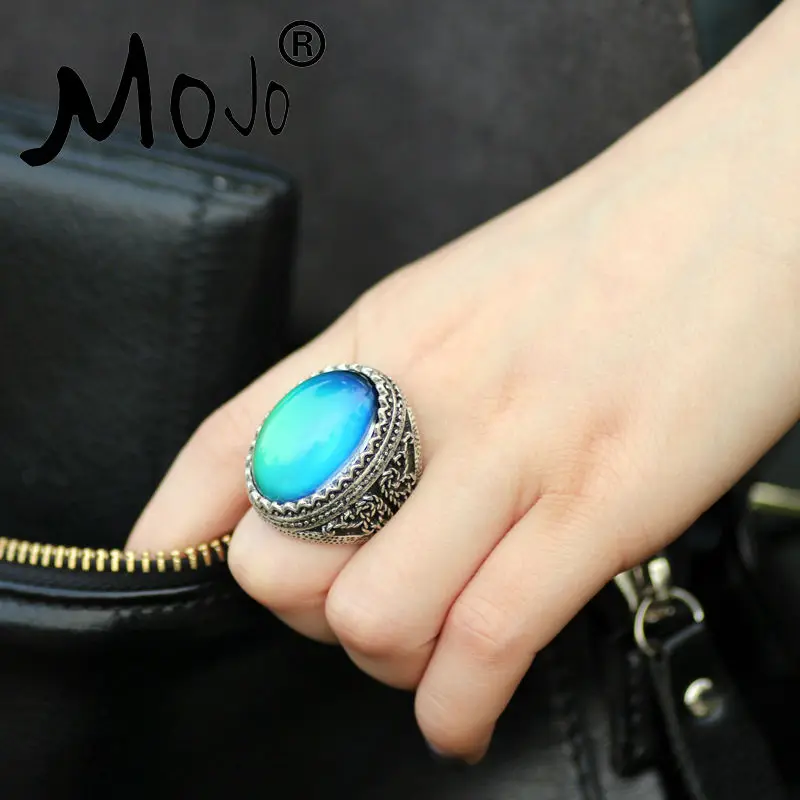 2 шт. кольца с изменением цвета и цветовой температуры|ring set|rings set for womenfeeling ring |