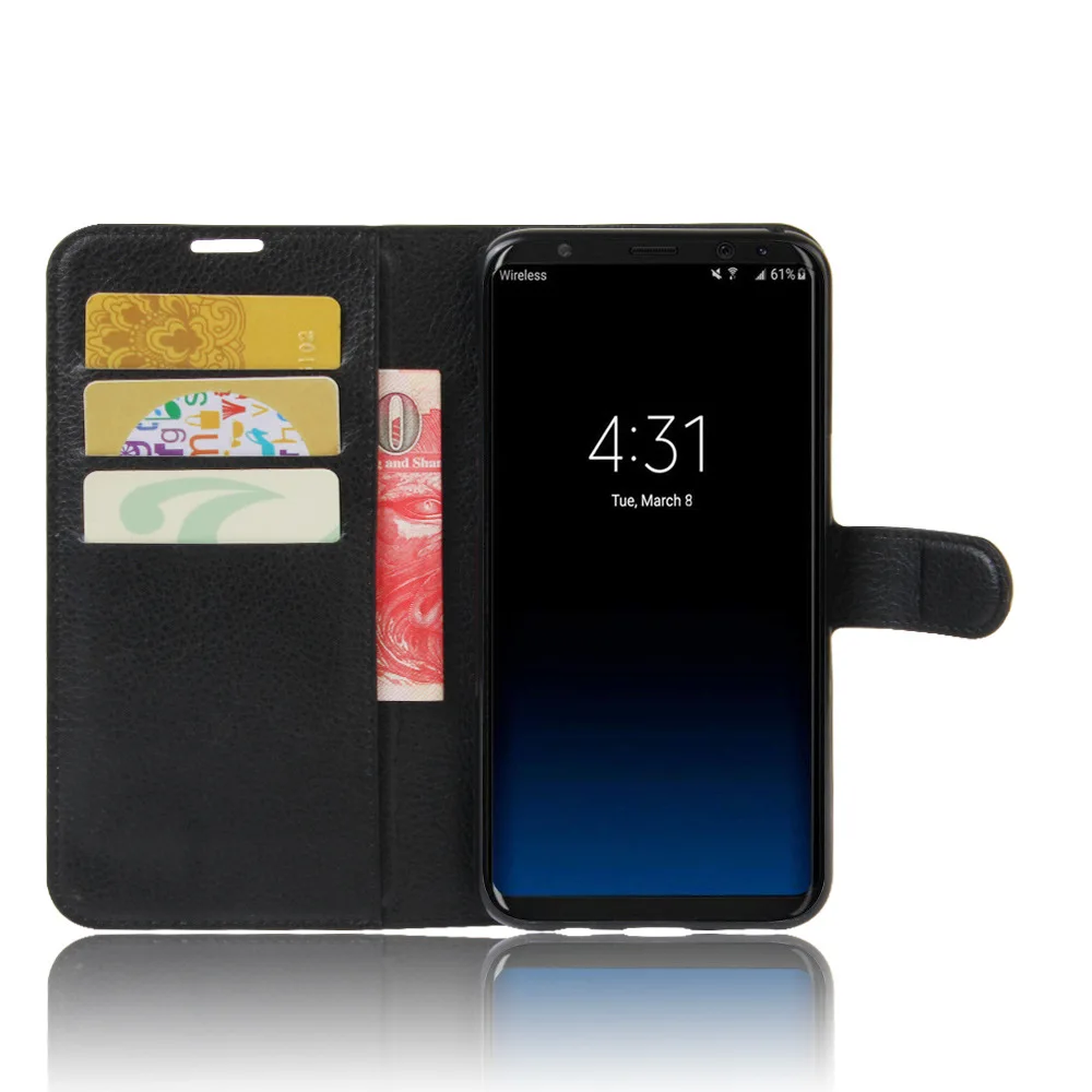 Для Samsung Galaxy S10 S10e S9 S8 Plus S7 S6 Edge S5 S4 мини книжка Стиль Флип Бумажник кожаный