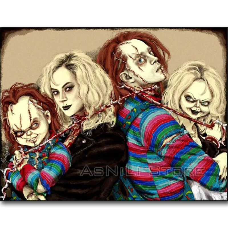 

New Diamond Embroidery Cartoon Scared Man Diamond Painting Cross Stitch Needlework Craft Full Rhinestone Mosaic Home Decor gift