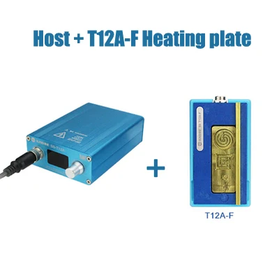 Host And T12A-F SS-T12A паяльная станция Набор инструмент для ремонта материнской платы для iPhone 6 7 8 X XS MAX мобильный телефон cpu NAND ремонт отопления - Цвет: Host And T12A-F