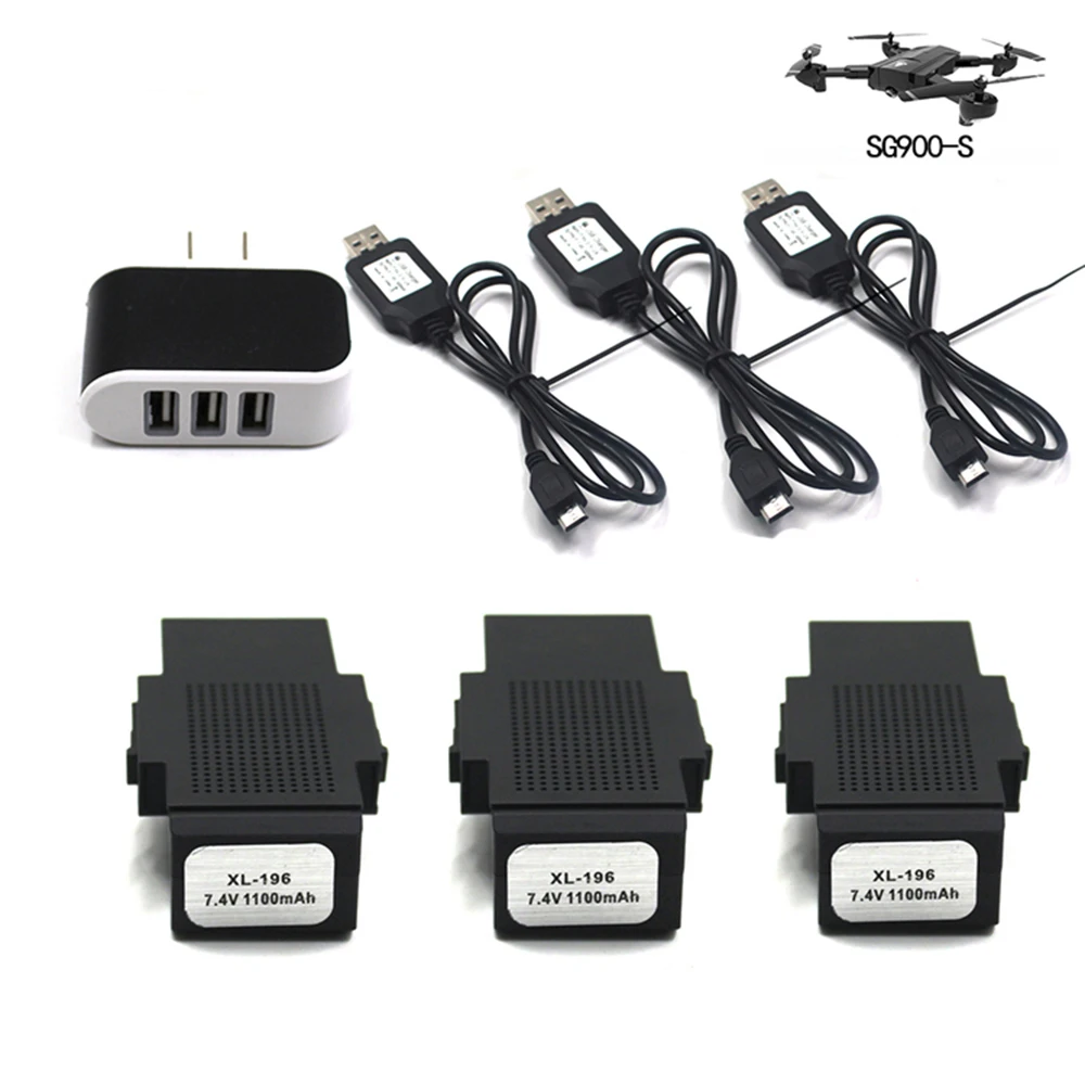 Аккумулятор 7 4 В для дрона с GPS SG900S запасные части SG900S/X192|Детали и аксессуары| |