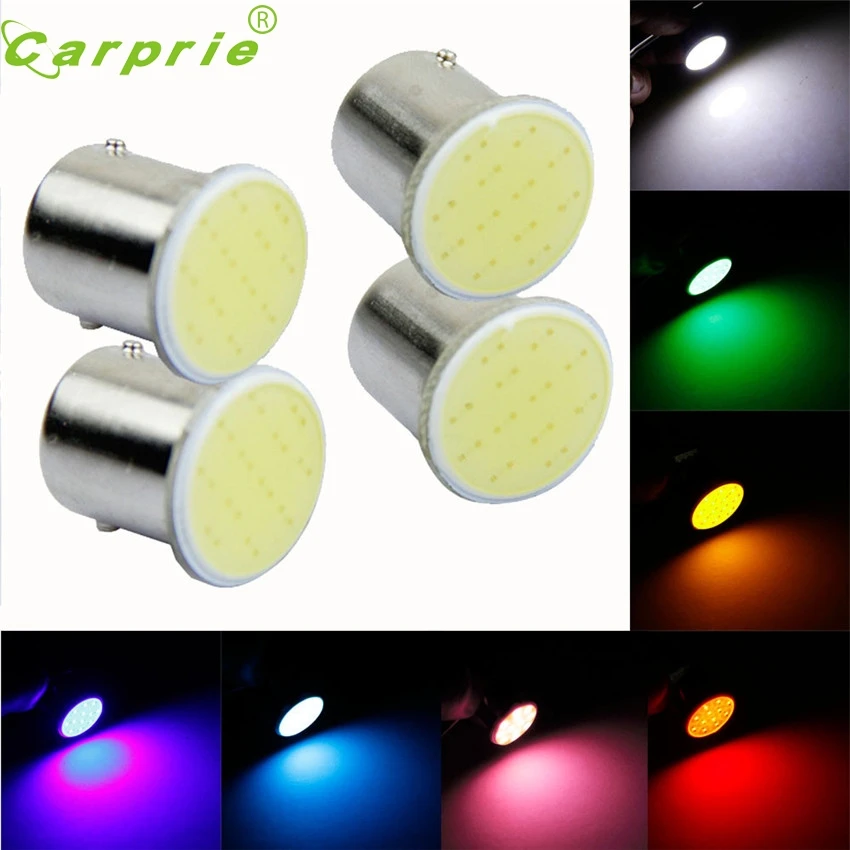 CARPRIE супер Прямая поставка Новый автомобильный Стайлинг 4x cob p21w led 12SMD 1156 ba15s 12v