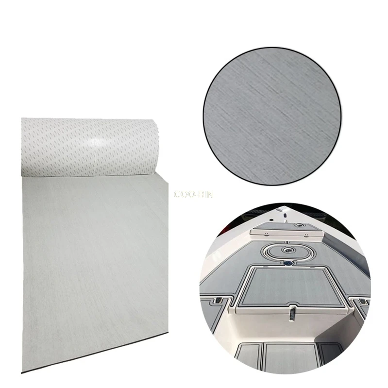 2400*600*6 мм серый синтетический Тиковый настил для RV яхты лодки из ЭВА морской