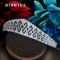hibride new sparkling wedding party bride tiaras crown luxury hairbands headpiece crown hair accessories party gifts c 71