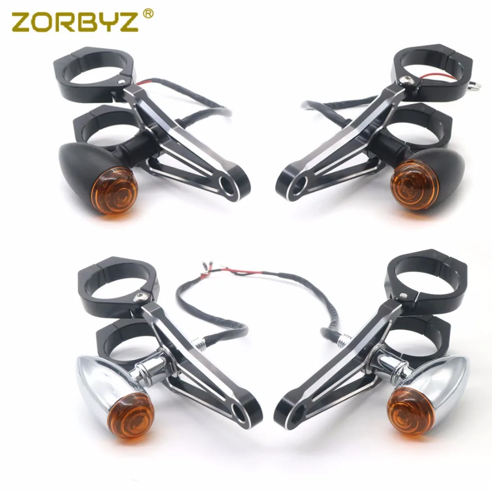 ZORBYZ 39 мм крепежные кронштейны для фар мотоцикла с ЧПУ зажимы вилки поворотными