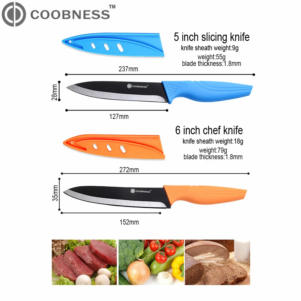COOBNESS бренд Многофункциональный Овощечистка 4 шт набор кухонный нож зеленый