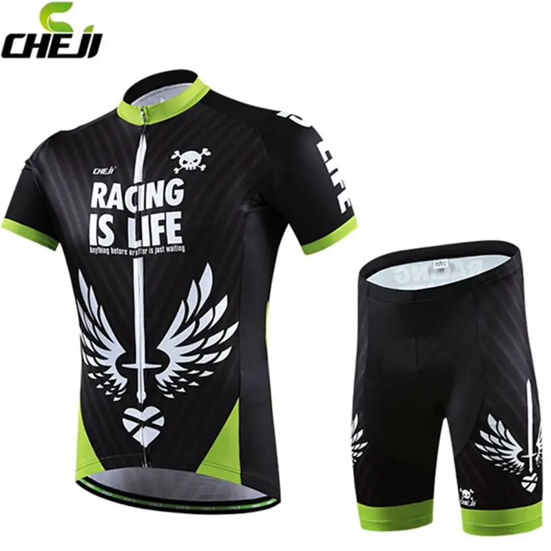 2018 bike Camouflage Mens Sports Cycling Jerseys &amp Bib Shorts Ropa Ciclismo Set MTB BIke Bicycle Clothing Suit | Спорт и