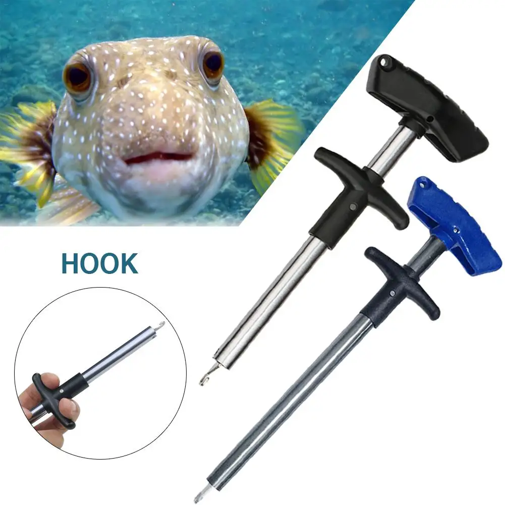 2019 New Portable Easy Fish T-type Fishing Hook Remover Tool Minimizing Injuries Tools Drop Shipping | Спорт и развлечения