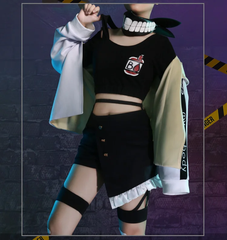 [Сток] Аниме Boku no MY HERO Academy figure Cross My Body Косплей Костюм журнал модная повседневная одежда полный комплект для женщин Новинка