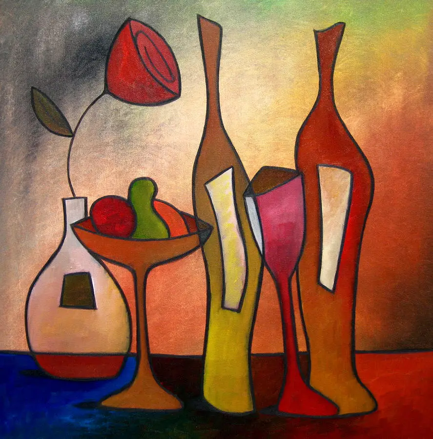 Абстрактные картины натюрморт