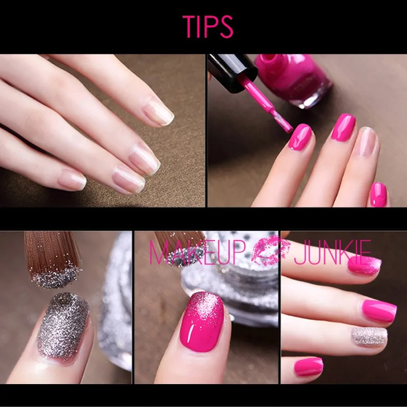 

1pc Gradient UV Nail Glitter Powder Brush Nail Art Pen Drawing Acrylic Painting Brush Nail Tools Eye shadow Brush