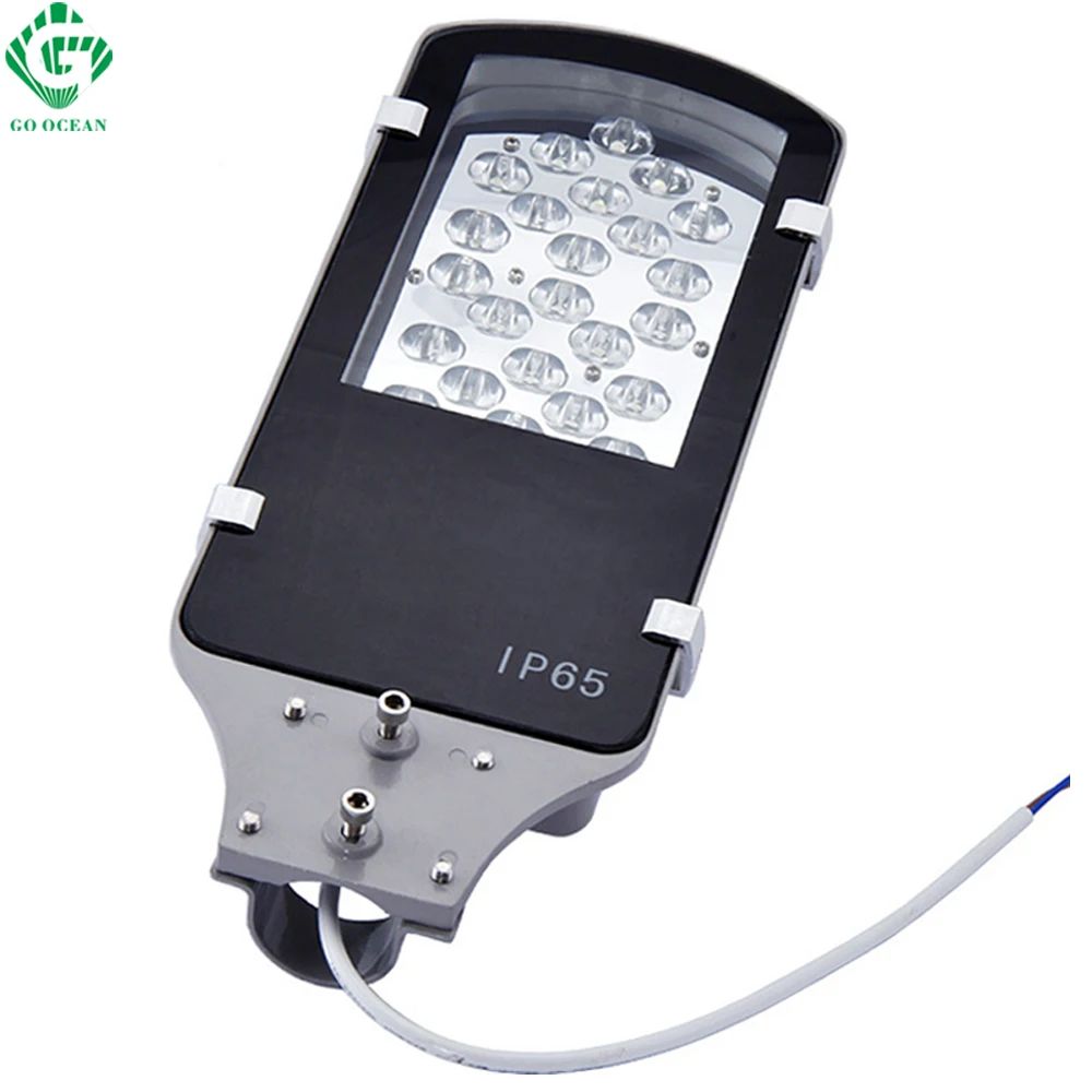 Уличный фонарь Светодиодные дорожные светильники 24W 12V 24V Garden Pathway Streetlight Водонепроницаемый IP65 Park Path Солнечная уличная лампа Наружное освещение