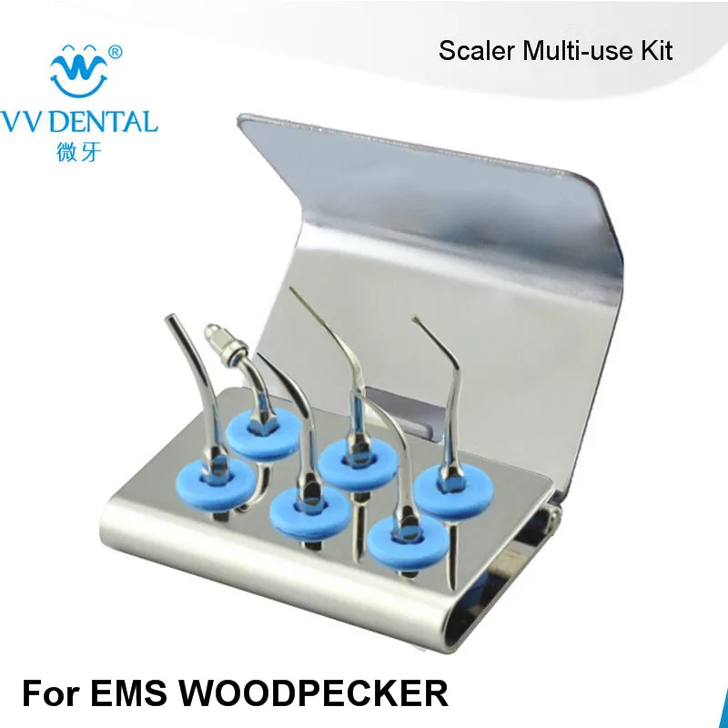 

SMUKS-Scaler Multi-use Kit SLIVER compatible with Satelec Woodpecker-DTE