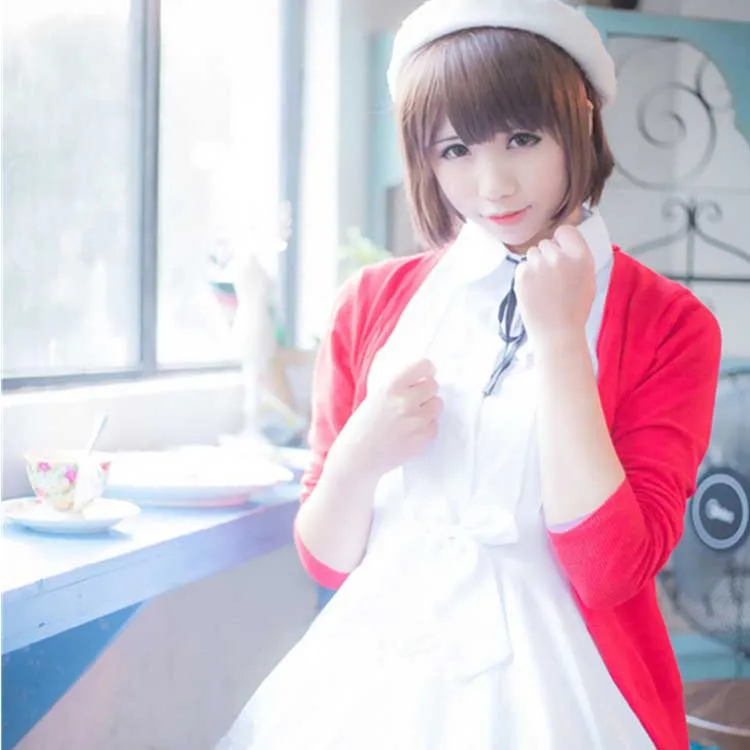Новое поступление Saenai Heroine no Sodate-kata Kato Megumi Униформа косплей костюм платье любого