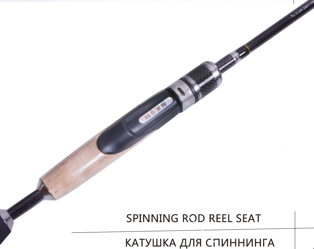 1,8 м телескопическая UL Удочка карбоновая Спиннинг/Литье удочка для путешествий Сверхлегкая портативная приманка с трубкой для форели щуки