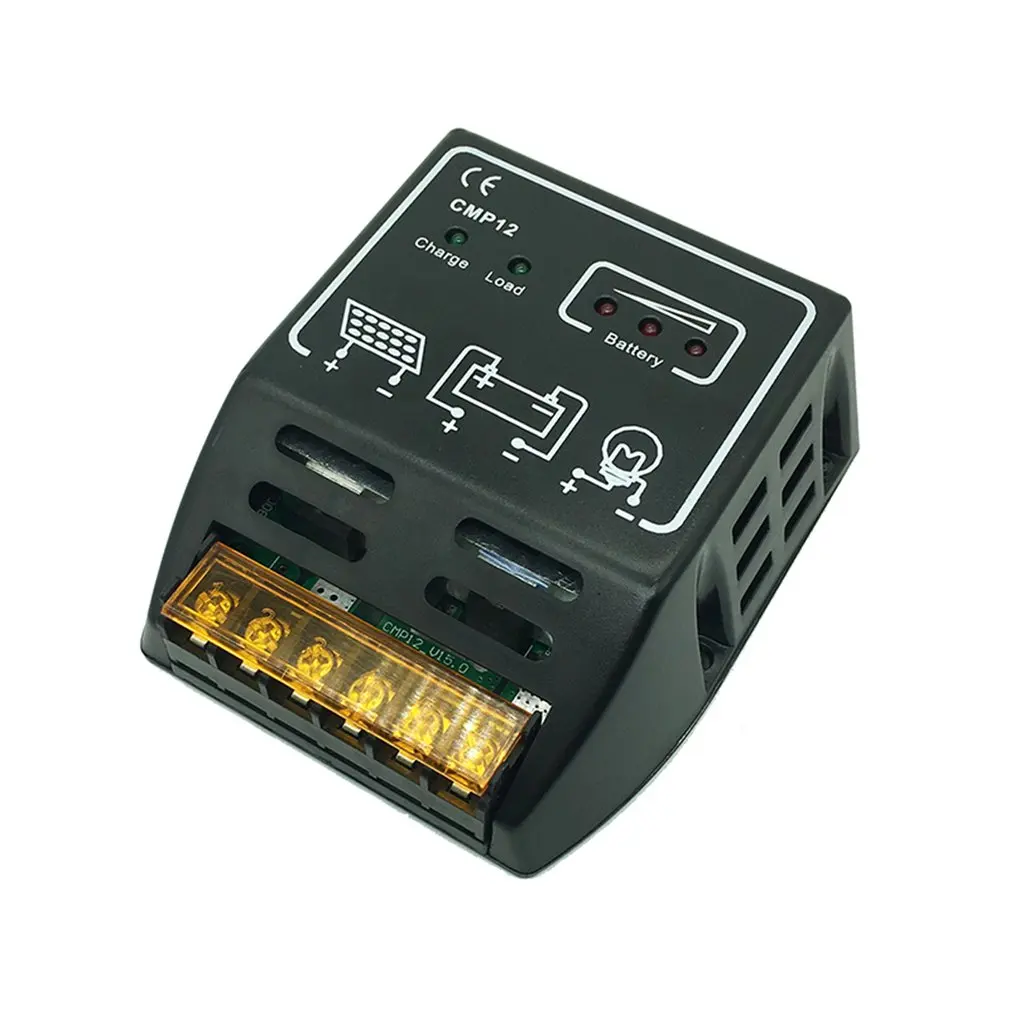 Прочный Контроллер заряда 12 В 24 контроллер USB 20A солнечный регулятор Напряжение
