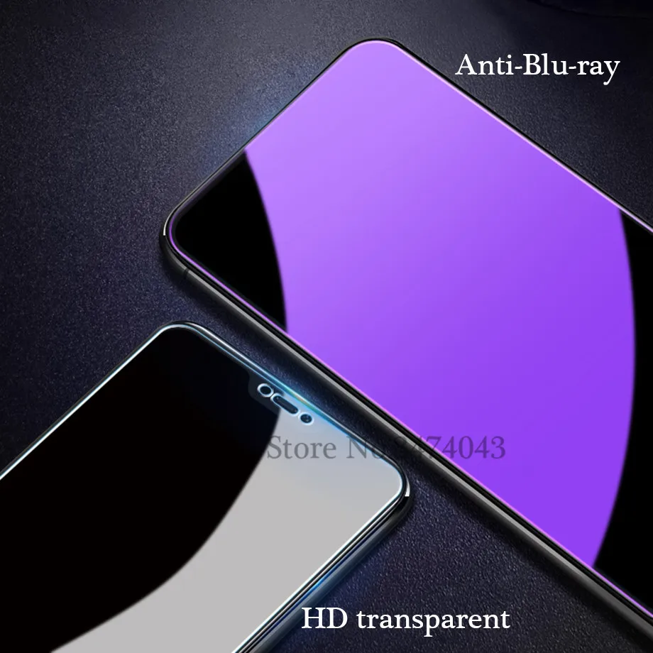 2 шт./лот 2.5D Закаленное стекло для Xiaomi Redmi 6 Pro 6A защита экрана 0,26 мм 9H анти-синее стекло для Xiaomi Redmi 6A 6 Pro