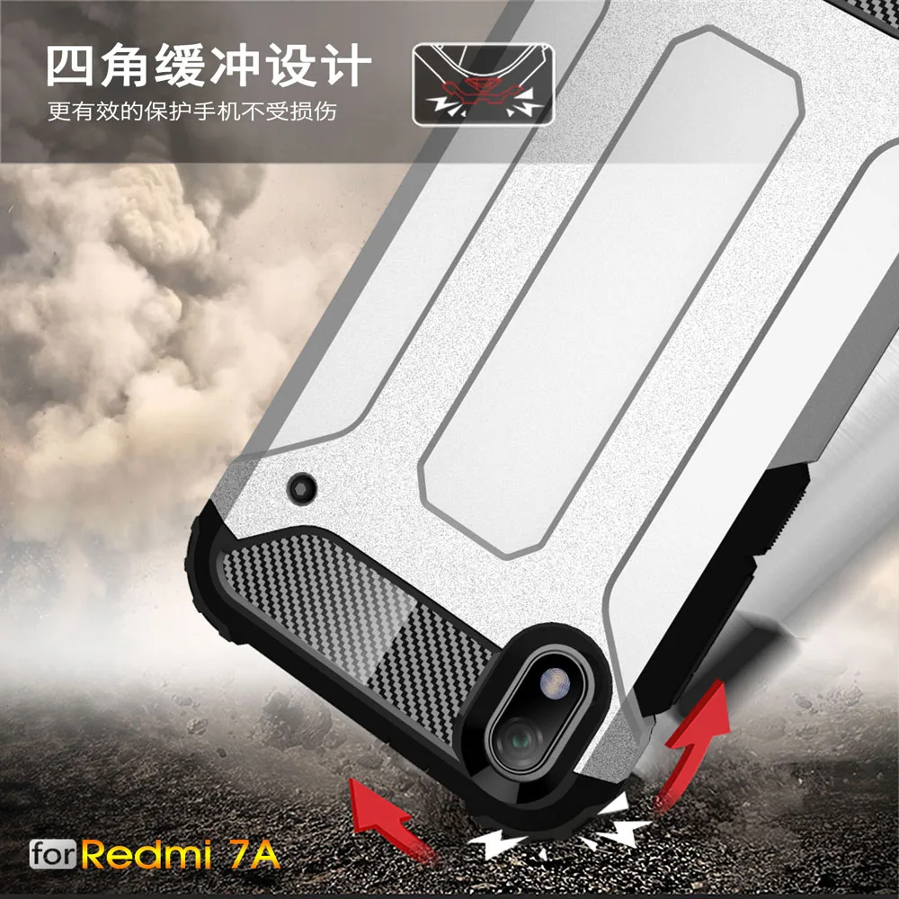 Противоударный защитный чехол 5 45 дюйма для Xiaomi Redmi 7A Redmi7A Задняя панель телефона