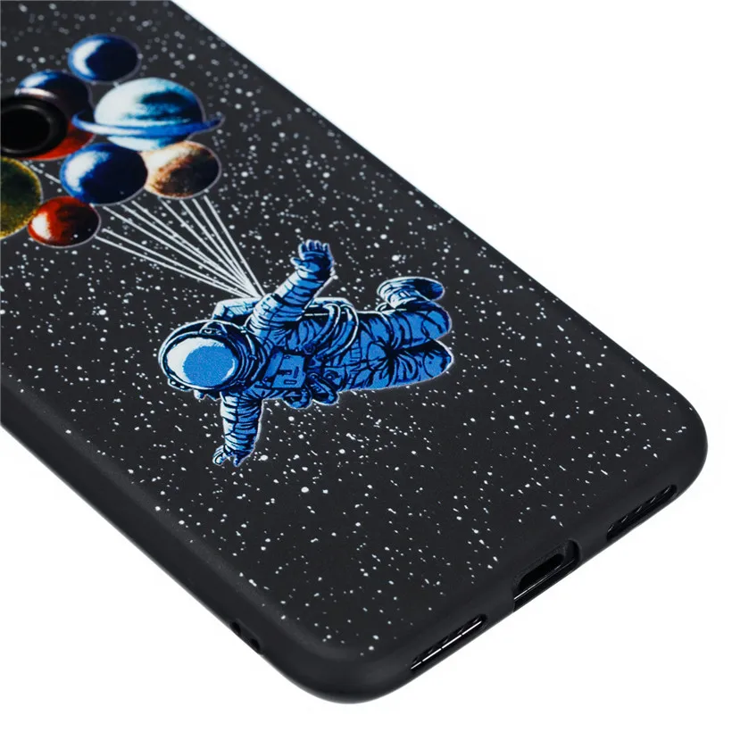 Черный мягкий ТПУ чехол для телефона Xiaomi Redmi Note 7 6 5 Pro 4X 4 силиконовый задней панели