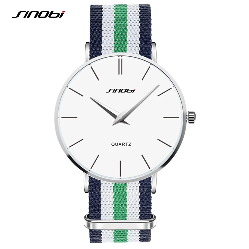 2016 latest SINOBI men brand quartz watch Slim fashion casual men's watches Classic charm wrist relogio masculino | Наручные часы