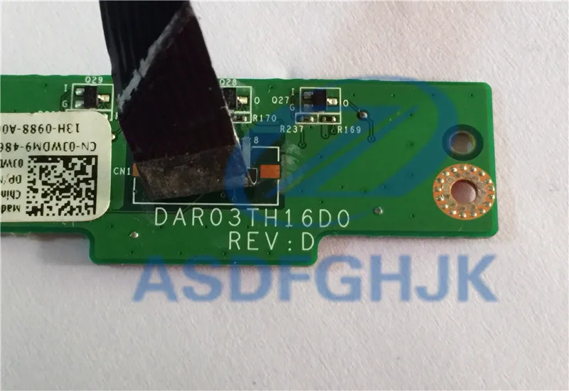 Для Dell для Inspiron N7110 17R функциональные кнопки Кабельная плата DAR03TH16D0 0JWDM9 JWDM9 100% ТЕСТ