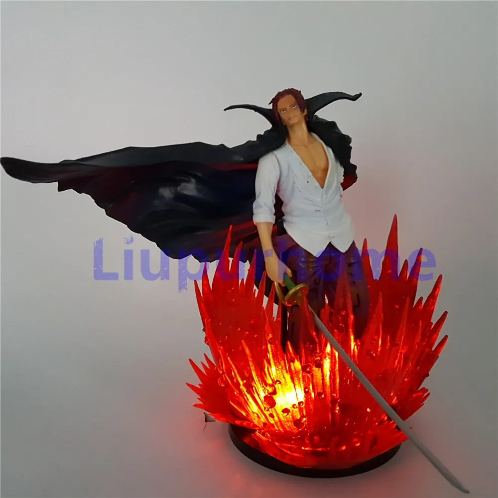 Одна штука Светодиодная лампа Shankusu Shunks Red Power ПВХ фигурка одна аниме