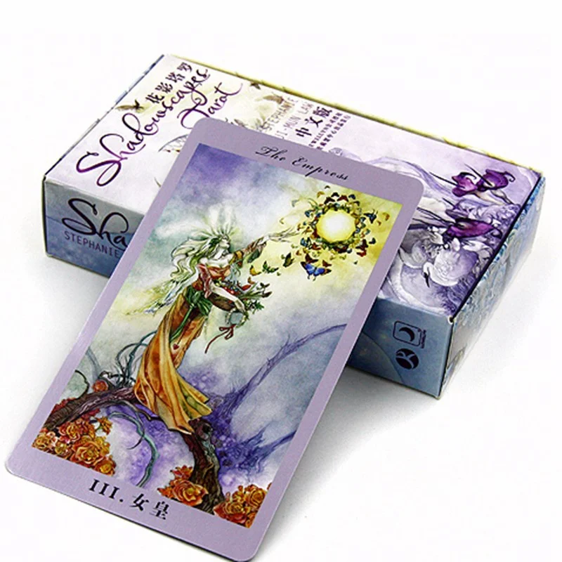 5 вариантов Rider Wait Tarot карточная игра 100enary Edition/Animal/Shadowscapes/Radiant/классическая настольная игра, карты Таро 78 шт./компл - Цвет: Shadowscapes tarot