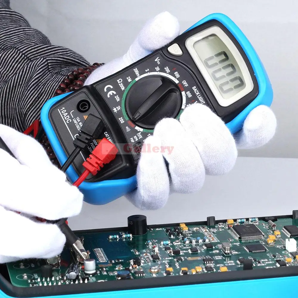 Цифровой мини-мультиметр MAS838 с ЖК-дисплеем цифровой мультиметр DMM DC измеритель