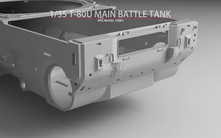 Набор для сборки пластиковых моделей RPG модель 35001 1/35 масштаб T-80U