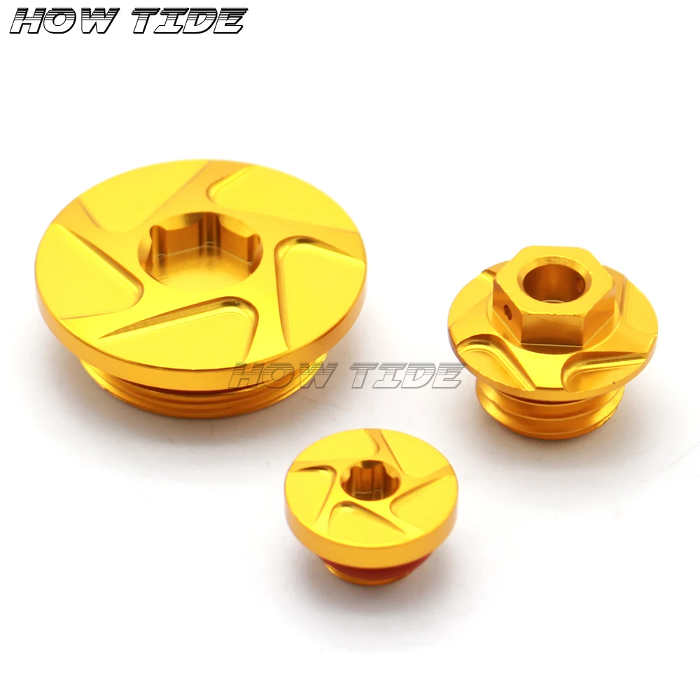 

Aluminum Engine Timing Oil Filter Plugs Set For YAMAHA YZ250F YZ450F 2014- 2016 YZ250FX 2015-2016 WR250F 2015
