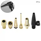 Комплект адаптеров насоса 6 шт.лот, соединитель клапана, воздушный матрас для футбола, для велосипедных шин, комплект надувных мячей для велосипедных шин