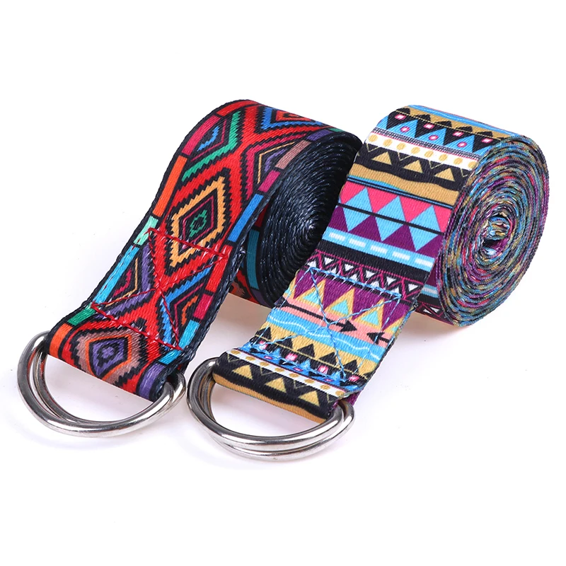 Спортивный эластичный ремешок для йоги d образное кольцо ремни занятий в