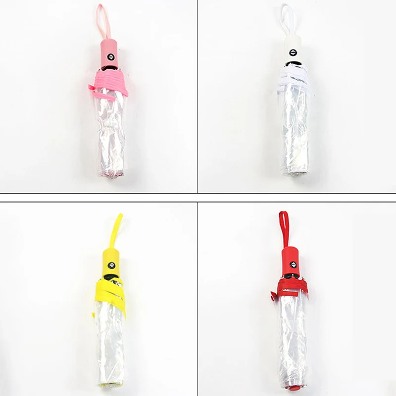 Автоматический прозрачный складной зонт ветрозащитный от солнца дождя | Дом и