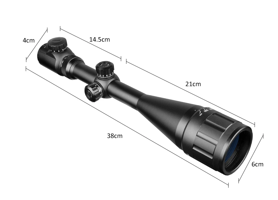 DIANA 4,5-18X50 AOE тактический зеленый красный точка кросс-оптический прицел охотничий прицел снайперской винтовки страйкбол пневматические пистолеты