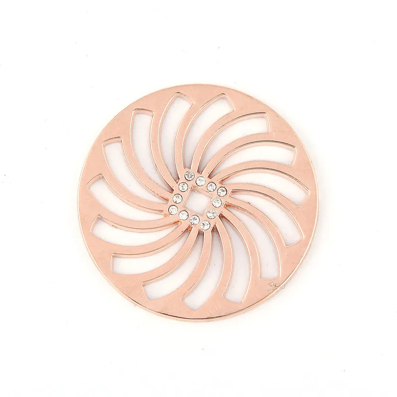 35 мм мой Набор монет волнистые мысли цветок диск монета с 1 шт оболочка в