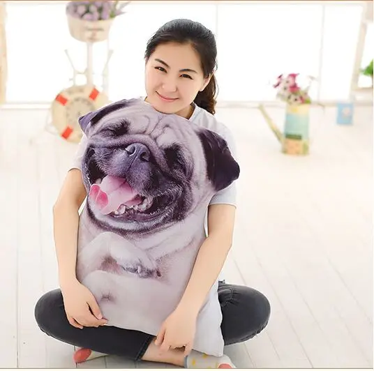 Креативная объемная плюшевая игрушка shar pei мягкая подушка около 70 см 0068 | Игрушки