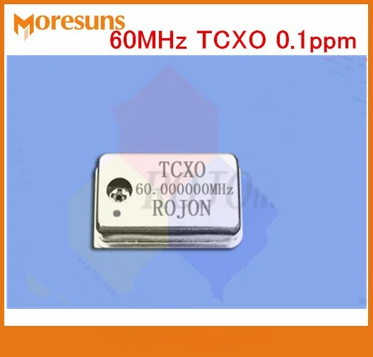 Высокая точность 60 МГц 240 116 64 75 TCXO 0.1ppm стабильный кристалл часы осциллятор
