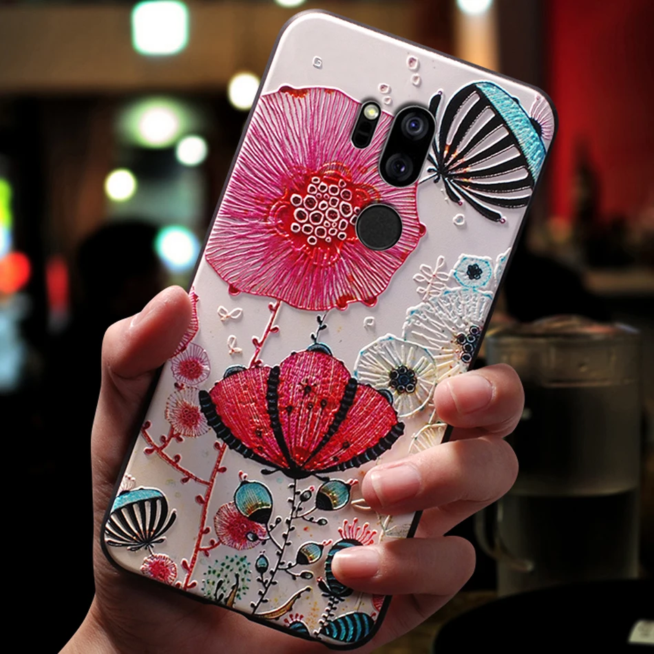 Чехол YonLinTan чехол для LG G5 G6 G7 ThinQ силиконовый мобильного телефона милый 3D
