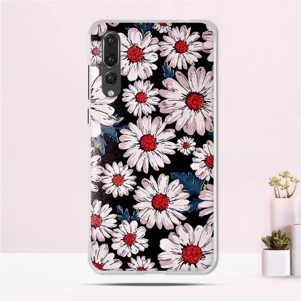 TPU чехол для Huawei P20 Pro силиконовый P 20 с принтом мягкий бампер телефона huawei p20 pro |