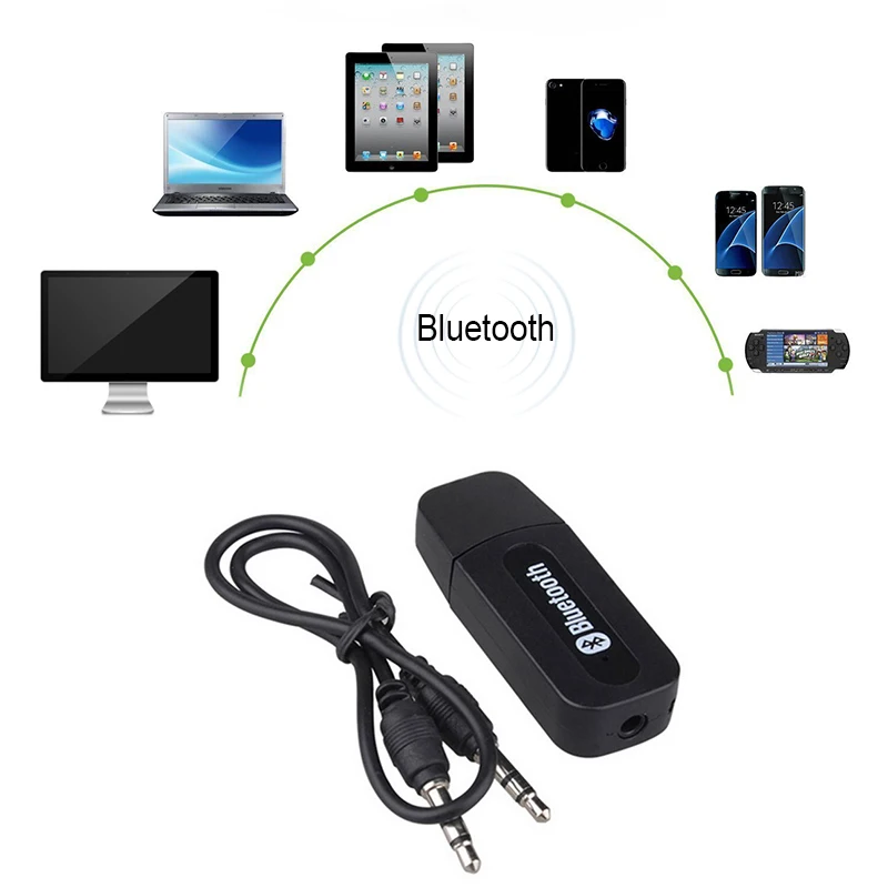 Bluetooth A2DP Dongle стерео музыкальный аудио приемник беспроводной USB адаптер
